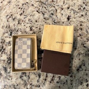 Louis Vuitton Checkered Key Pouch